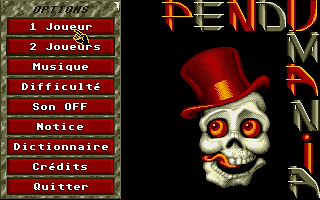 Pendumania atari screenshot